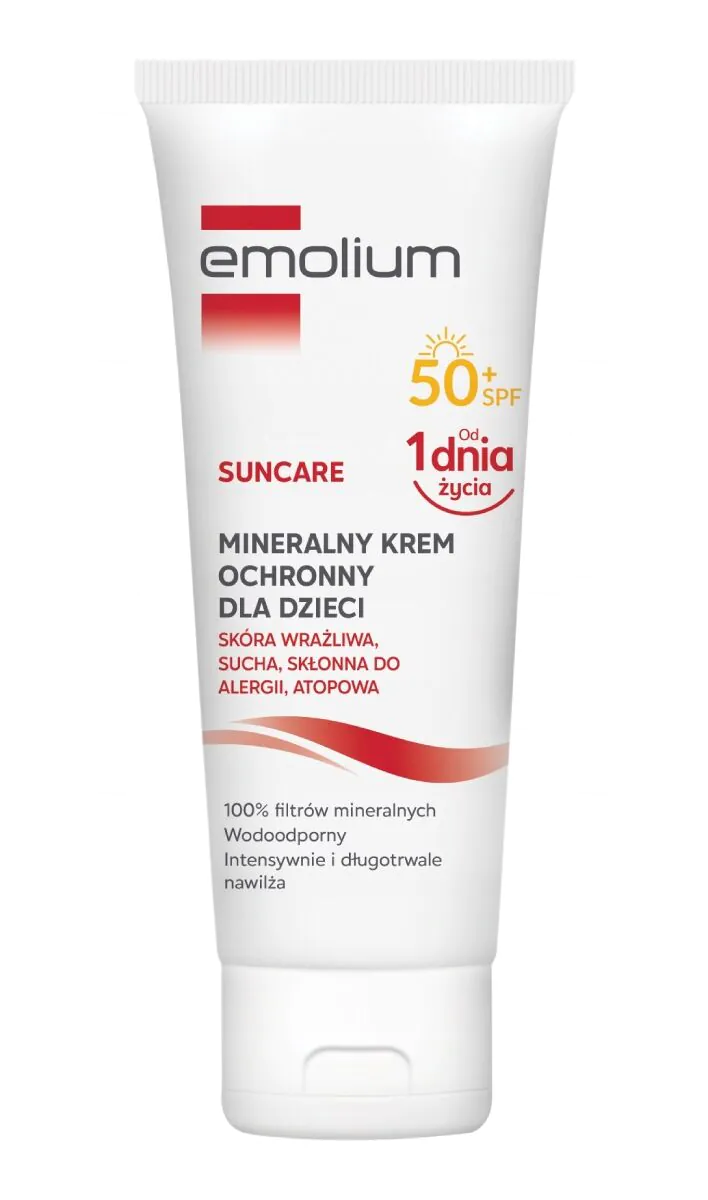 Emolium Suncare Mineralny krem ochronny SPF50+