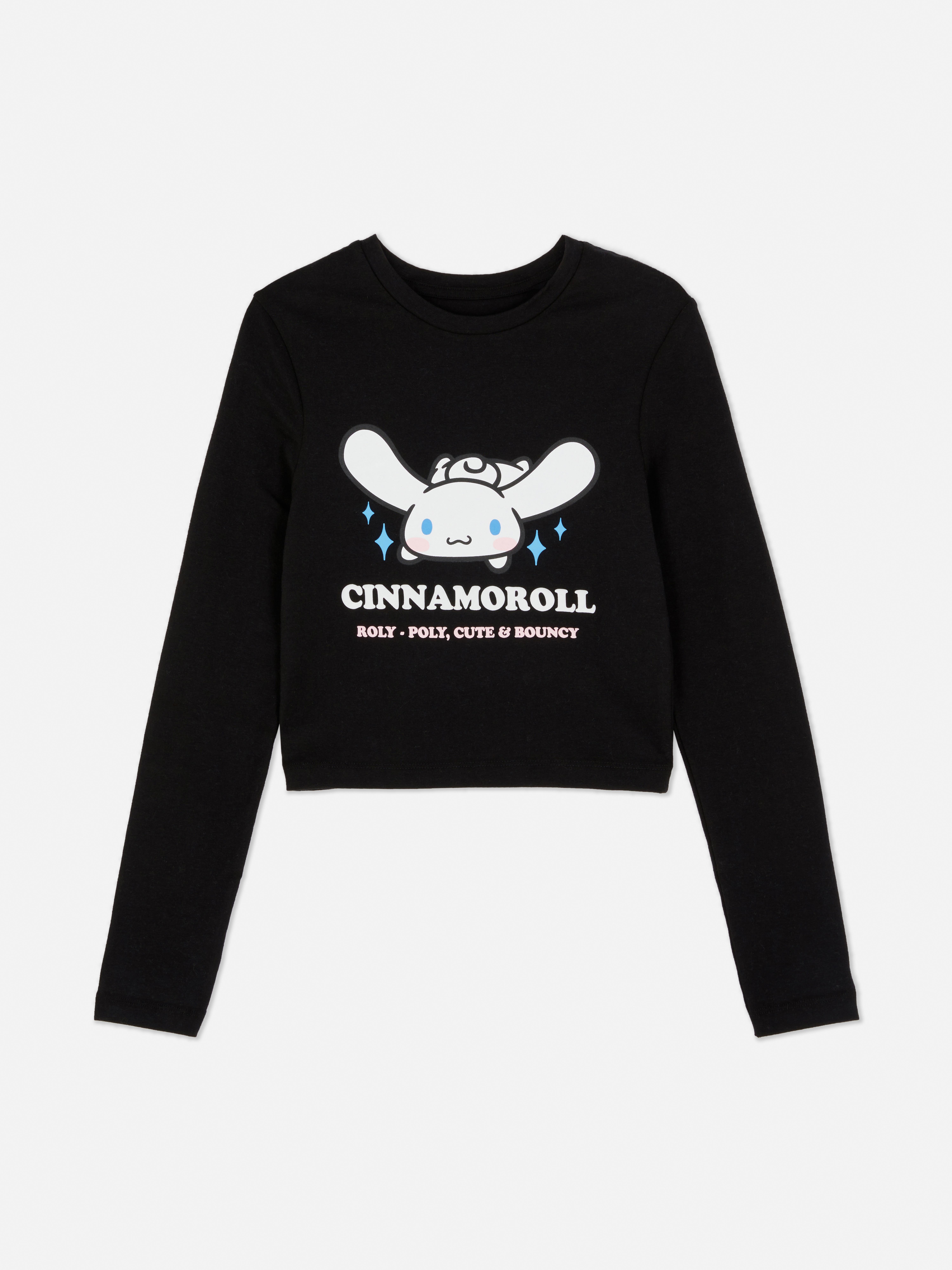 Hello Kitty Langarmshirt Ein Langarmshirt mit Hello Kitty Cinnamo Roll-Motiv