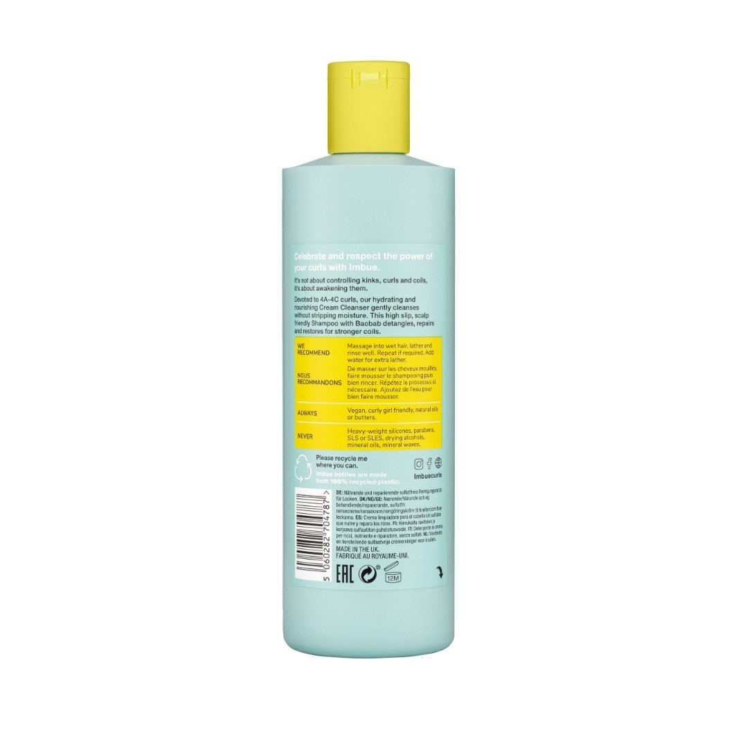 Coffret de soins capillaires IMBUE : Crème nettoyante Coil Awakening - 400 ml