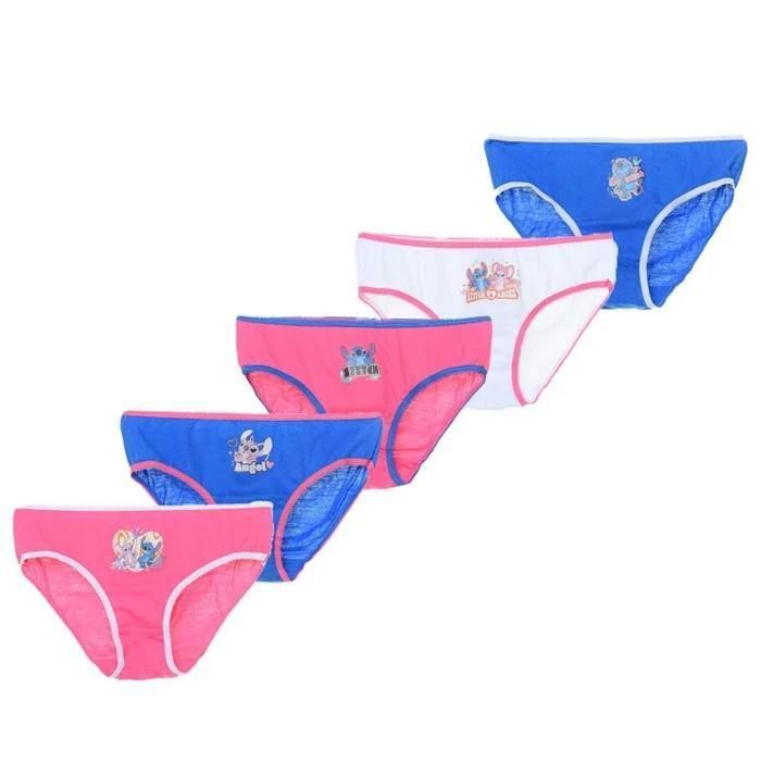 Conjunto de 5 bragas de algodón para niñas de Disney 