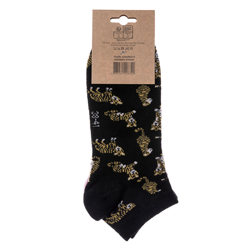 Calcetines y medias negras para mujer
