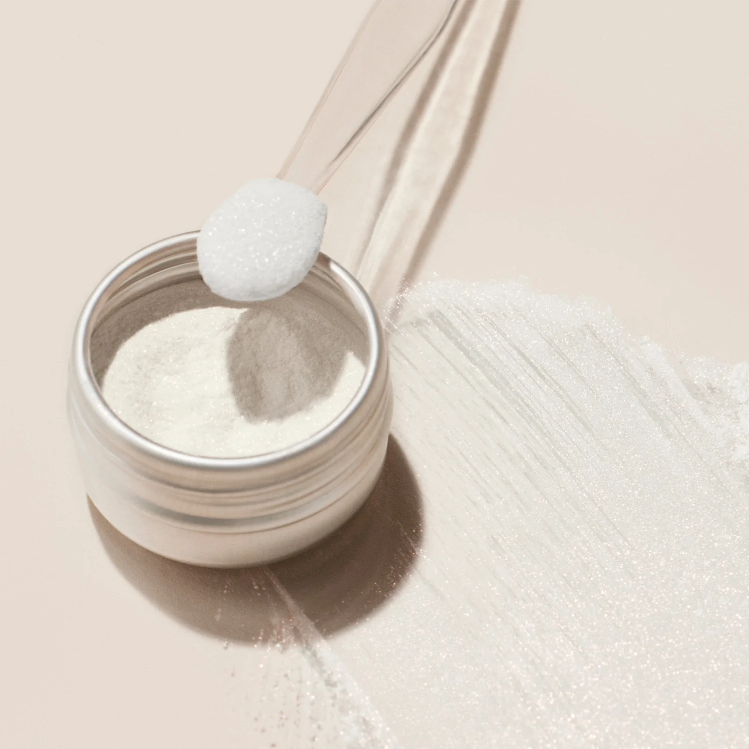 Accessoires Poudre White Glazed Effect