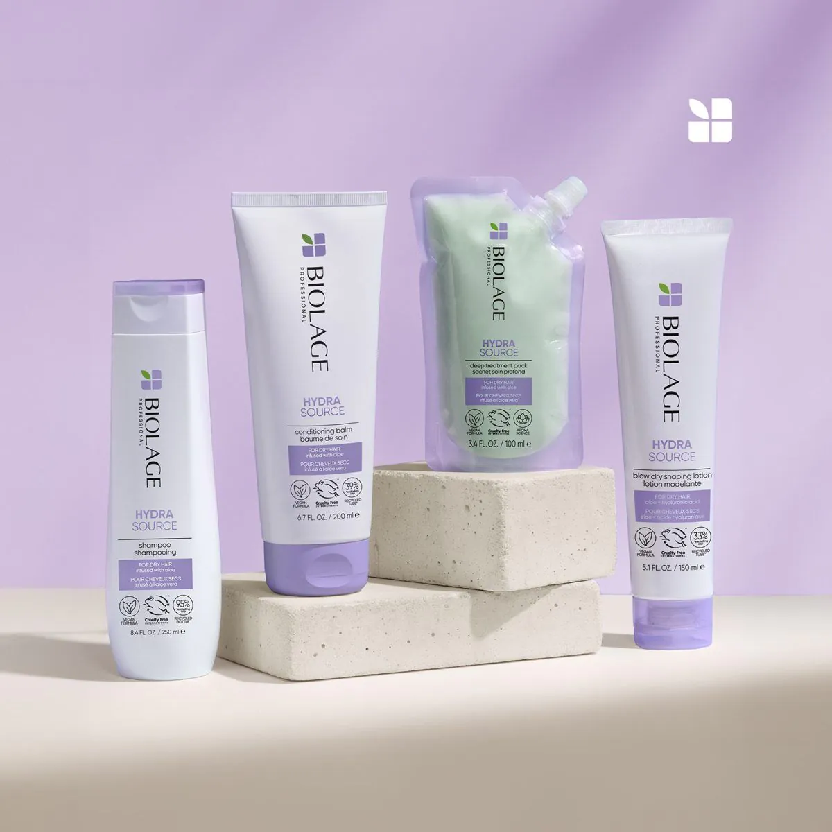 Biolage HydraSource Blow Dry Lotion do stylizacji włosów