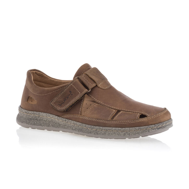  Sandalias marrones para hombre / Zapatos de punta abierta