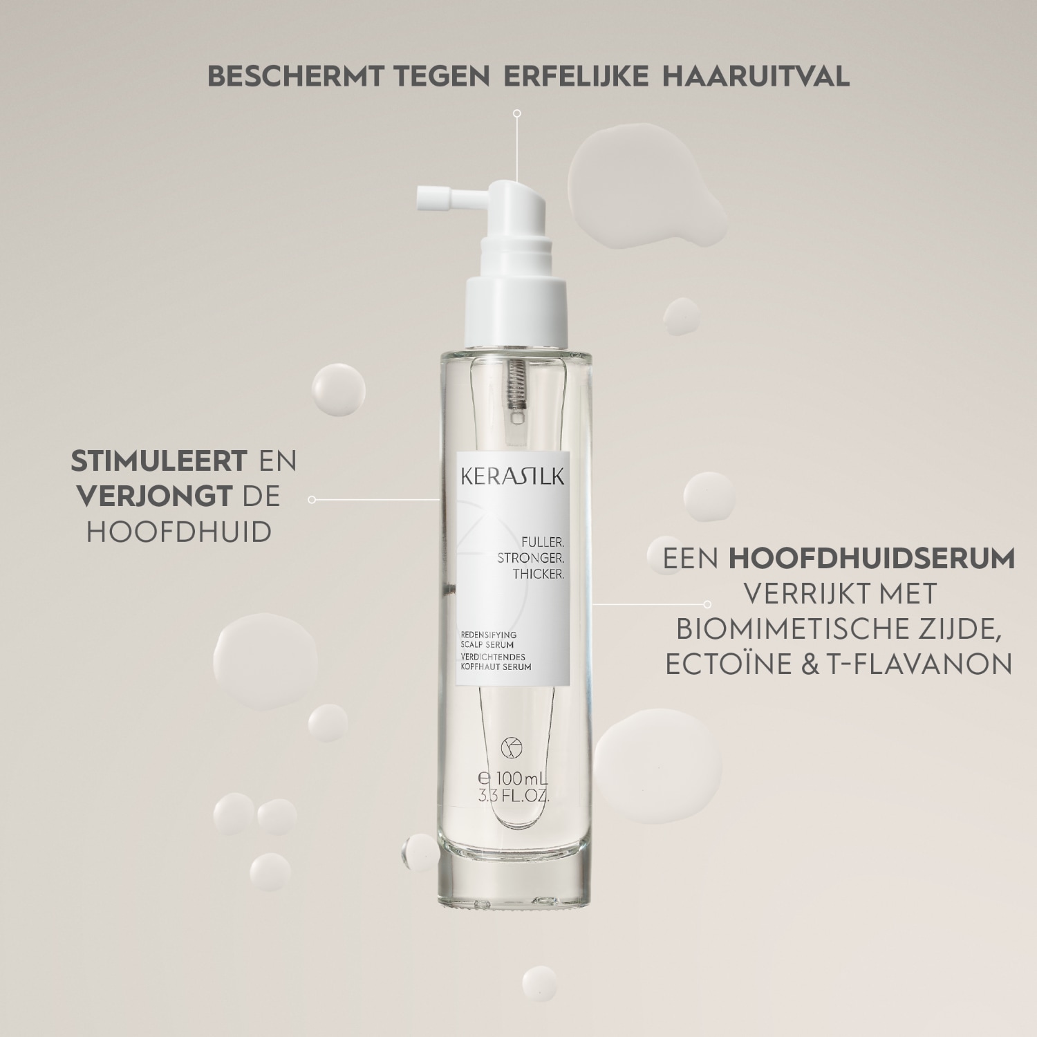 KERASILK Scalp Care Serum för att stärka hårbotten – 100 ml