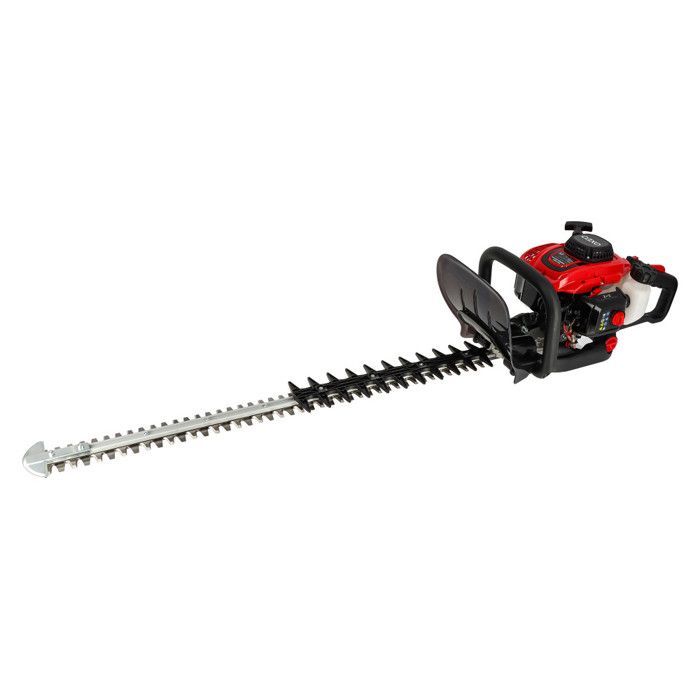 Cortasetos de gasolina PRO - Motor de 2 tiempos y 22,5 cc - Cuchilla grande de 76 cm - Ligero - Antivibración - Mango giratorio