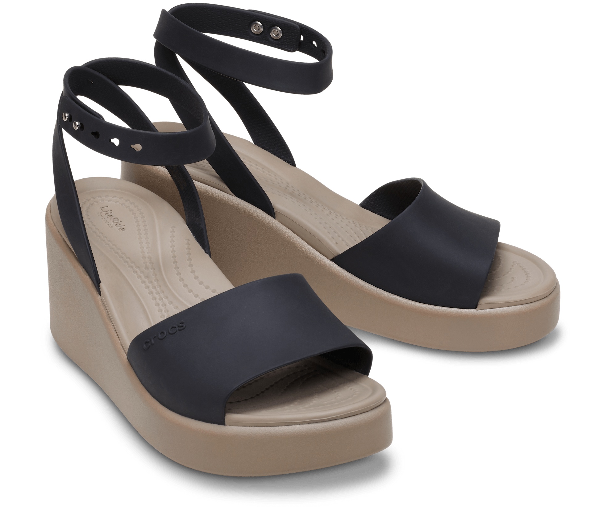Brooklyn Ankle Strap Wedge - Sandal