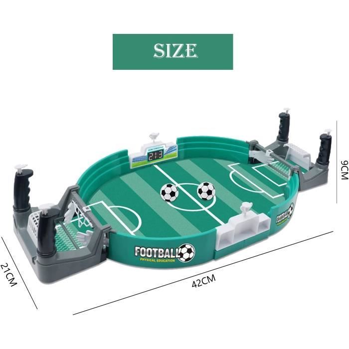 Bordspel - Mini tafelvoetbal - 6 ballen - Voor 2 spelers - WK 2022 cadeau - Unisex