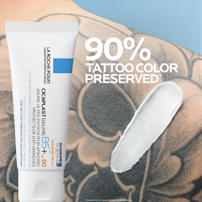 Bálsamo calmante e regenerador La Roche-Posay Cicaplast Baume B5+ FPS 50
