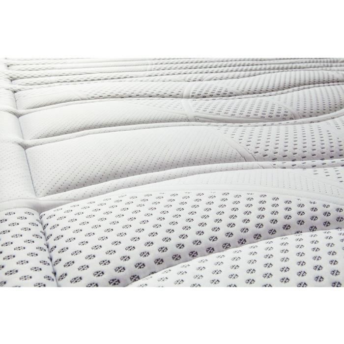 Memory foam-madrass - 22 cm tykk - 11 differensierte soner 180x200 cm