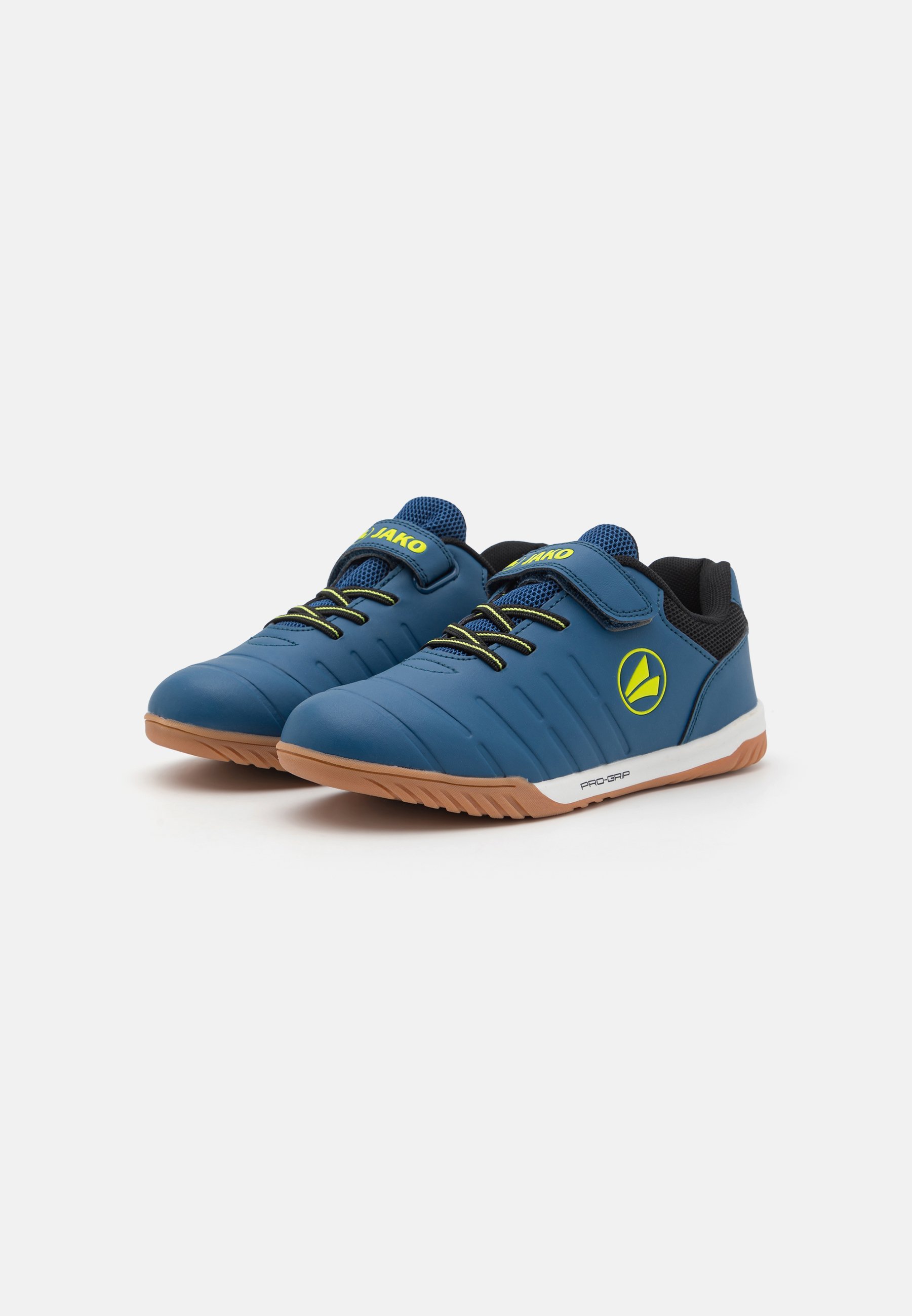 JAKO FINESTO UNISEXE - Chaussure d'entraînement - bleu marine foncé/citron vert