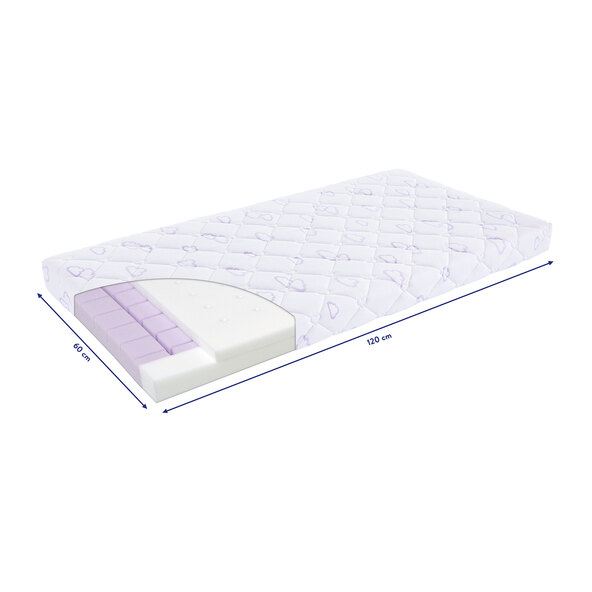 Gitterbettmatratze Air Flow Premium, 60 x 120 x 11 εκ.