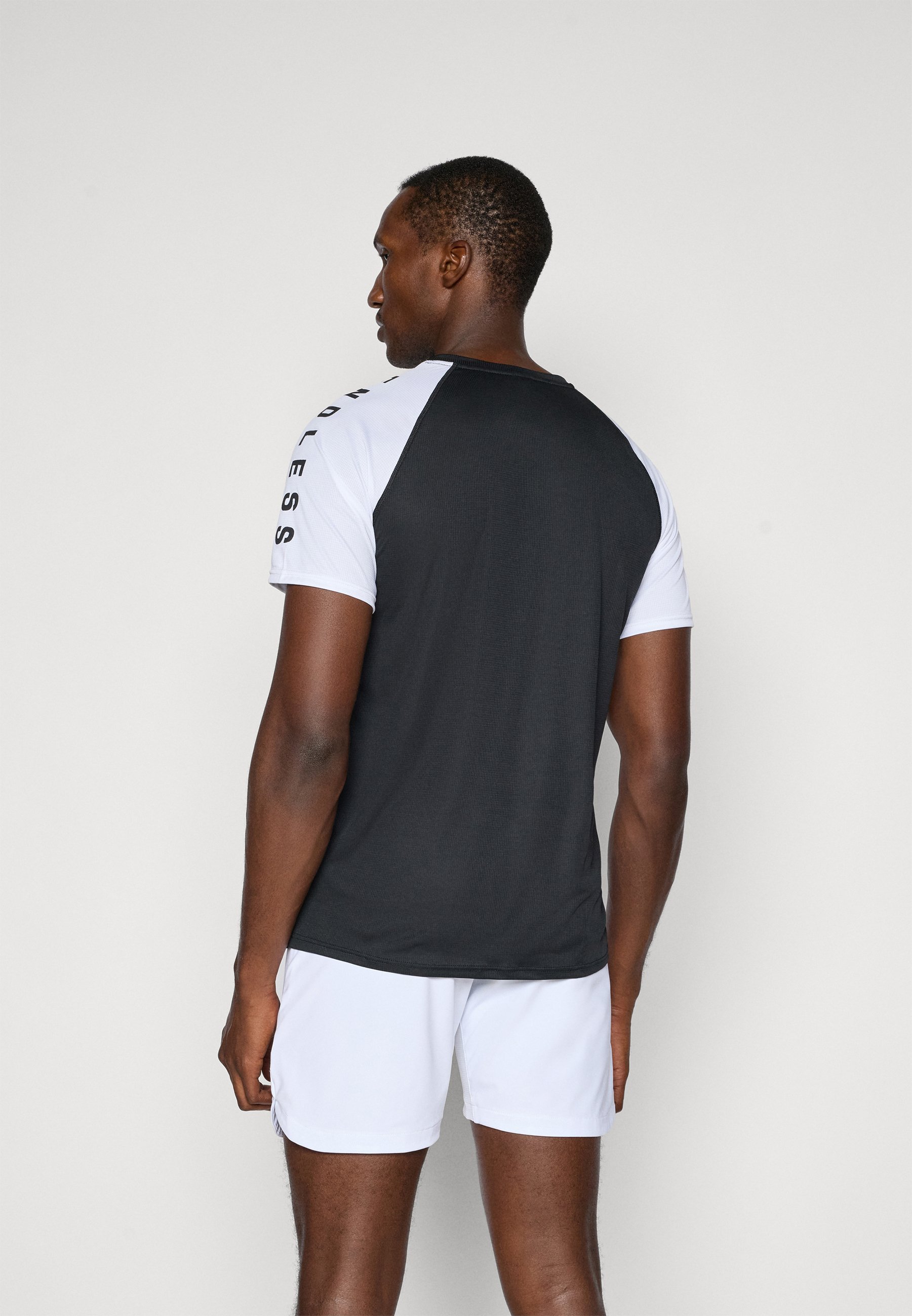 Endless CAMISETA FEISTY ICONIC - T-shirt sportiva - nero/bianco