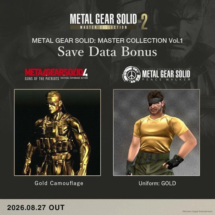 Metal Gear Solid Master Collection Vol. 2 - Day One Edition - Gioco per Nintendo Switch