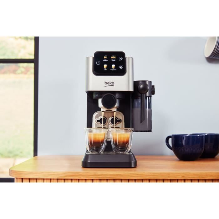 BEKO Handmatige Espressomachine - CEP5304X - 1628 W - 1,1 L - Zilver