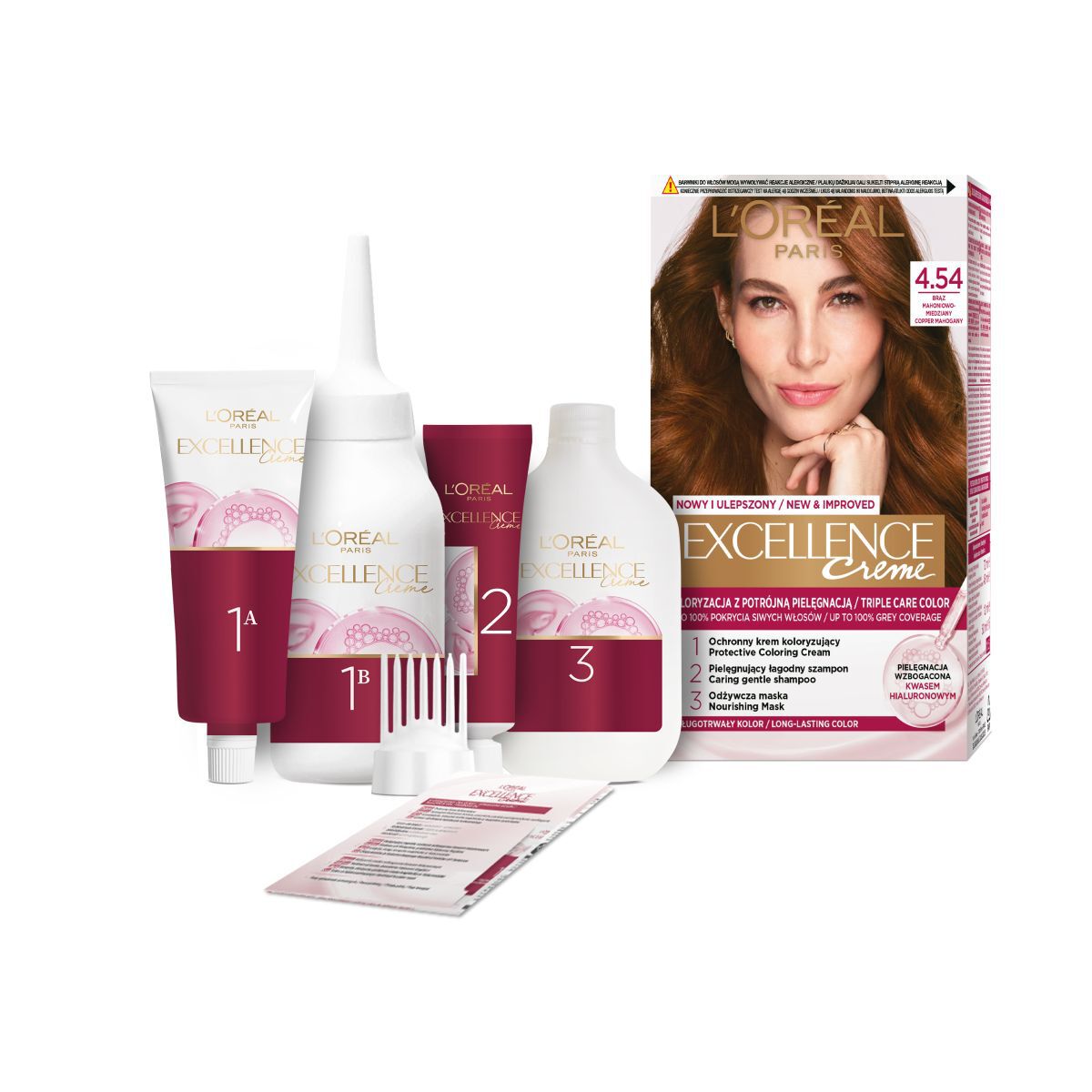 Barva na vlasy L'Oréal Paris Excellence Creme, odstín 01, super světlá blond, přírodní
