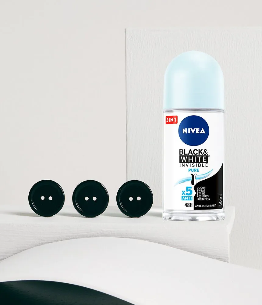 Nivea Deo Ap Roll-On Invisible Pure