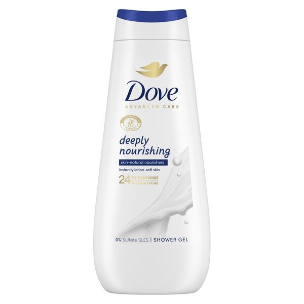 „Dove Advanced Care“ giliai maitinamasis dušo gelis, 400 ml
