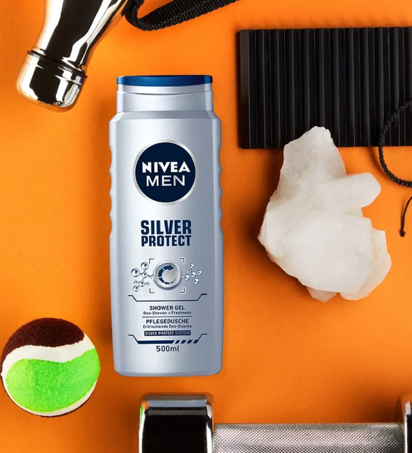 Nivea Żel pod prysznic Silver Protect