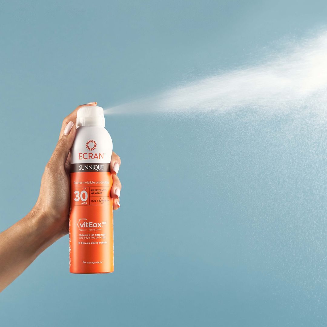 Nevidljivi sprej za sunčanje SPF 30 Zaštita tijela