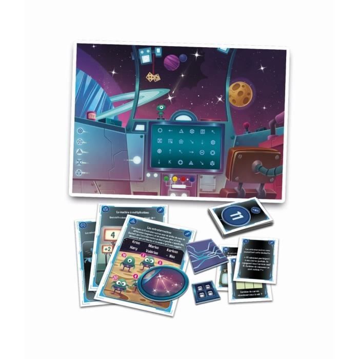 Clementoni - Escape Game - 3 rooms: Pharaoh, Space, Castle - 1 to 8 players