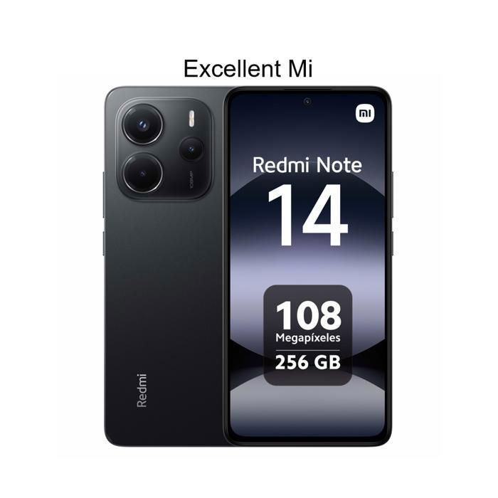 Smartphone - XIAOMI - Redmi Note 14 - 8 GB de RAM - 256 GB de ROM - Pantalla AMOLED de 6,67