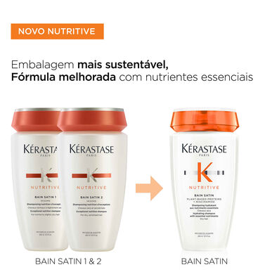 Kérastase Nutritive Bain Satin Nourishing Shampoo for tørt hår 250 ml