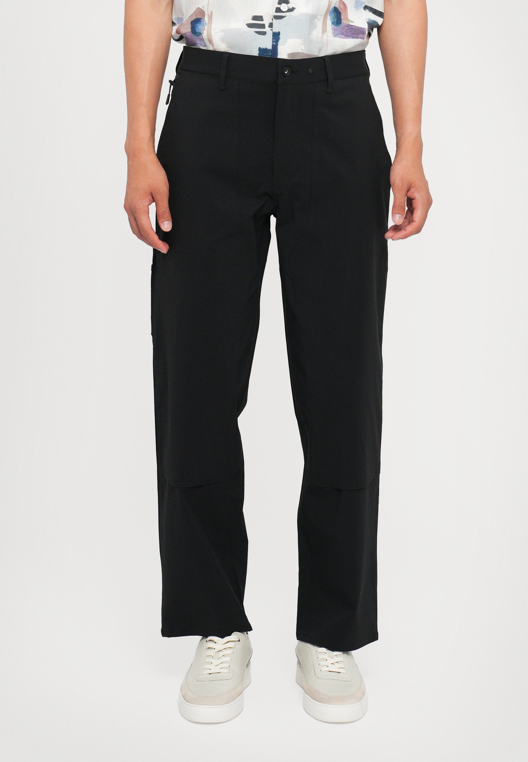 Rag & Bone baggy timmermansbroek - Broek - zwart