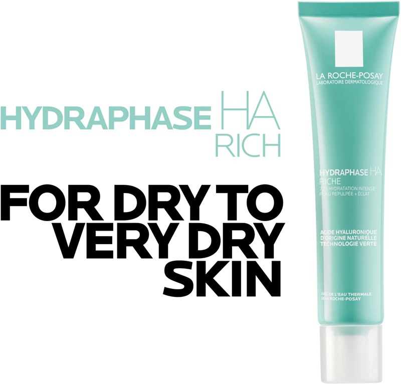 La Roche-Posay Hydraphase HA Rich intensyviai drėkinamasis kremas su hialurono rūgštimi