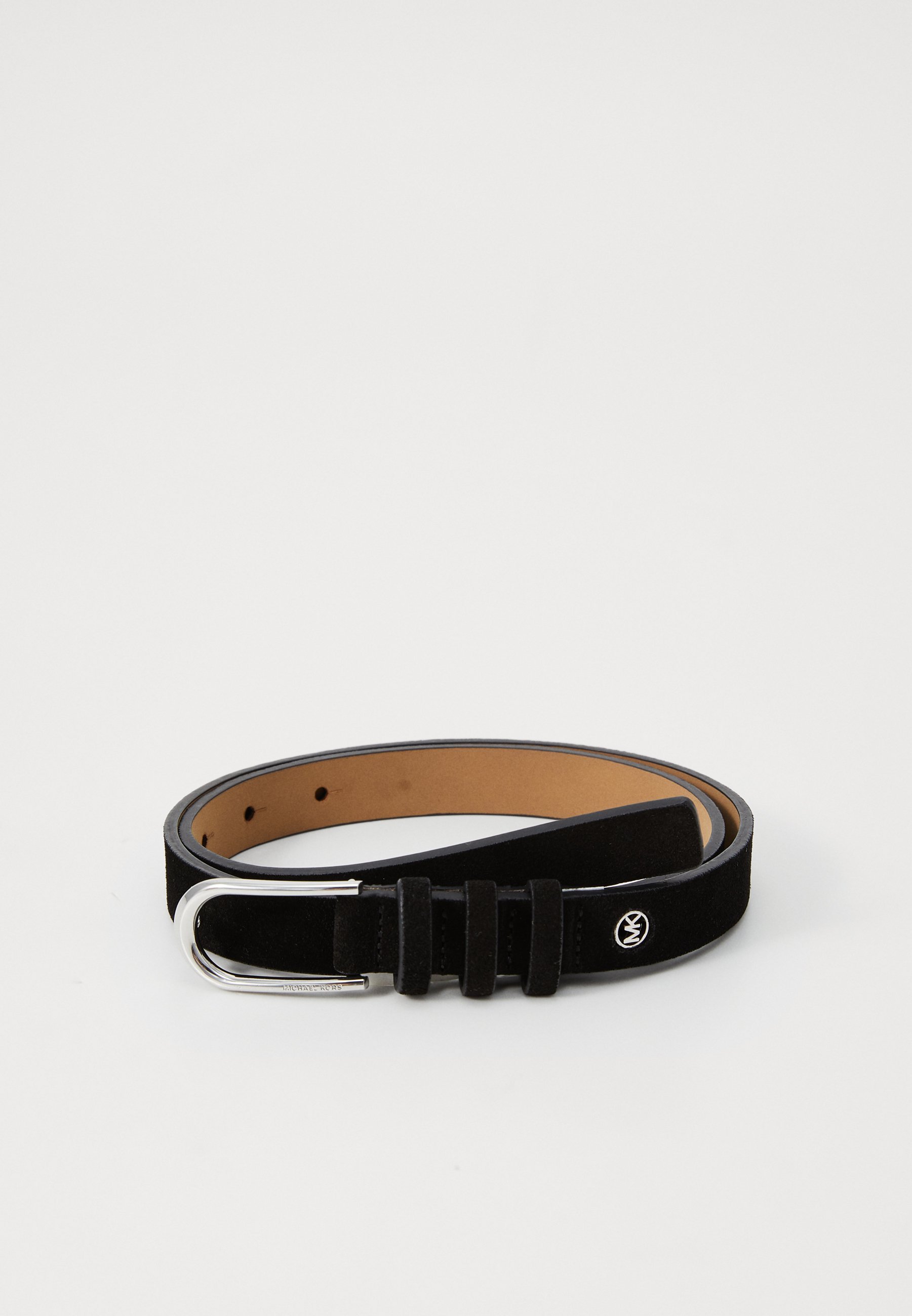 MICHAEL Michael Kors NIET-OMKEERBARE RIEM - Riem - zwart/zilverkleurig