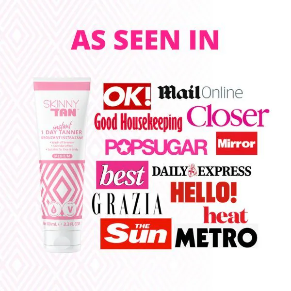 Skinny Tan Autoabbronzante Istantaneo 1 Giorno Medio 100ml