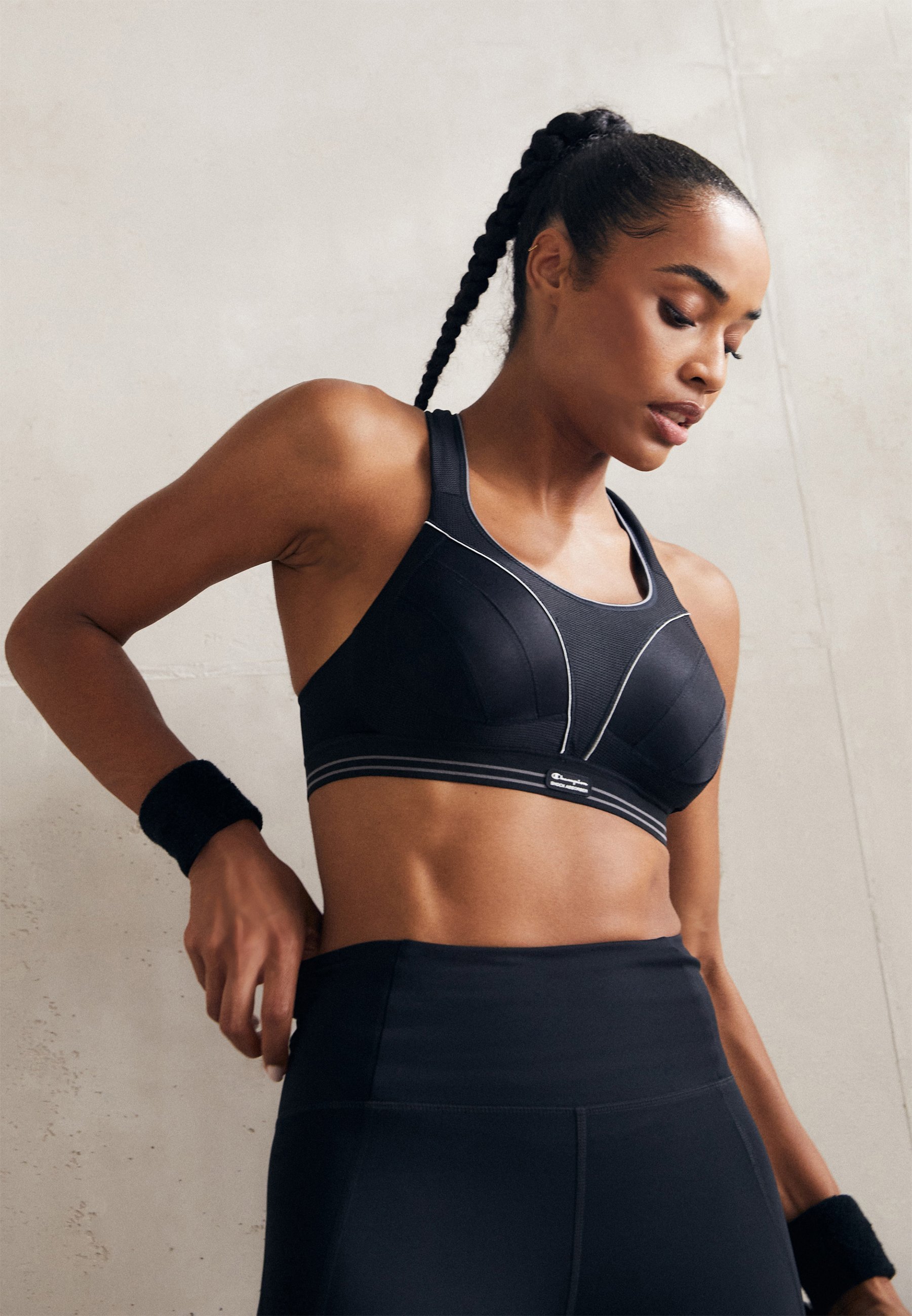 Reggiseno sportivo Shock Absorber ULTIMATE RUN BRA - Reggiseno sportivo ad alto sostegno - nero