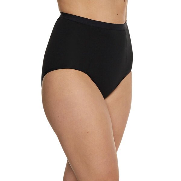 Kruidvat Cotton Shape Maxi sieviešu biksītes<br>melnas, L izmērs, 2 gab.