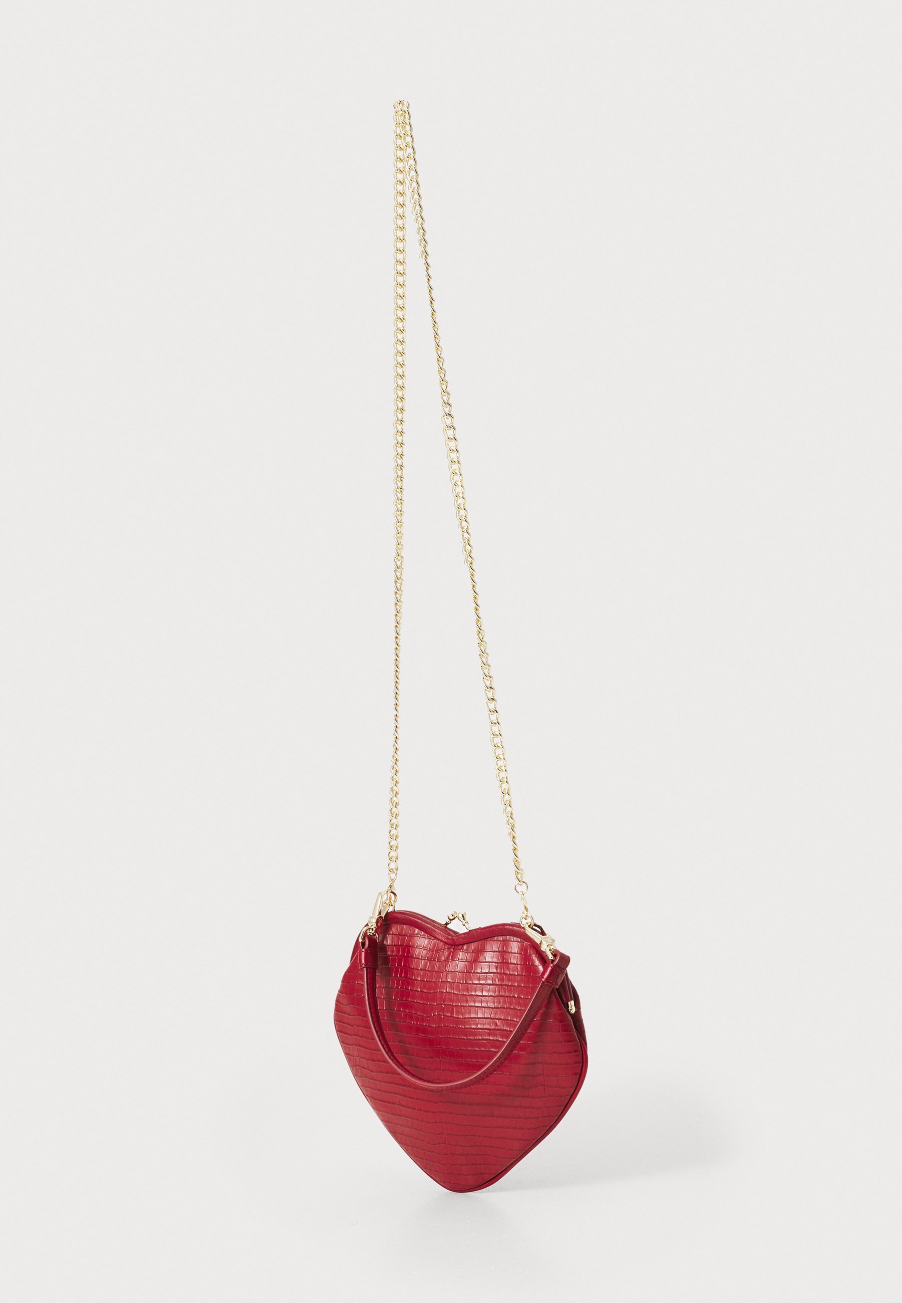 Borsa a mano Vivienne Westwood BELLE HEART FRAME - rossa