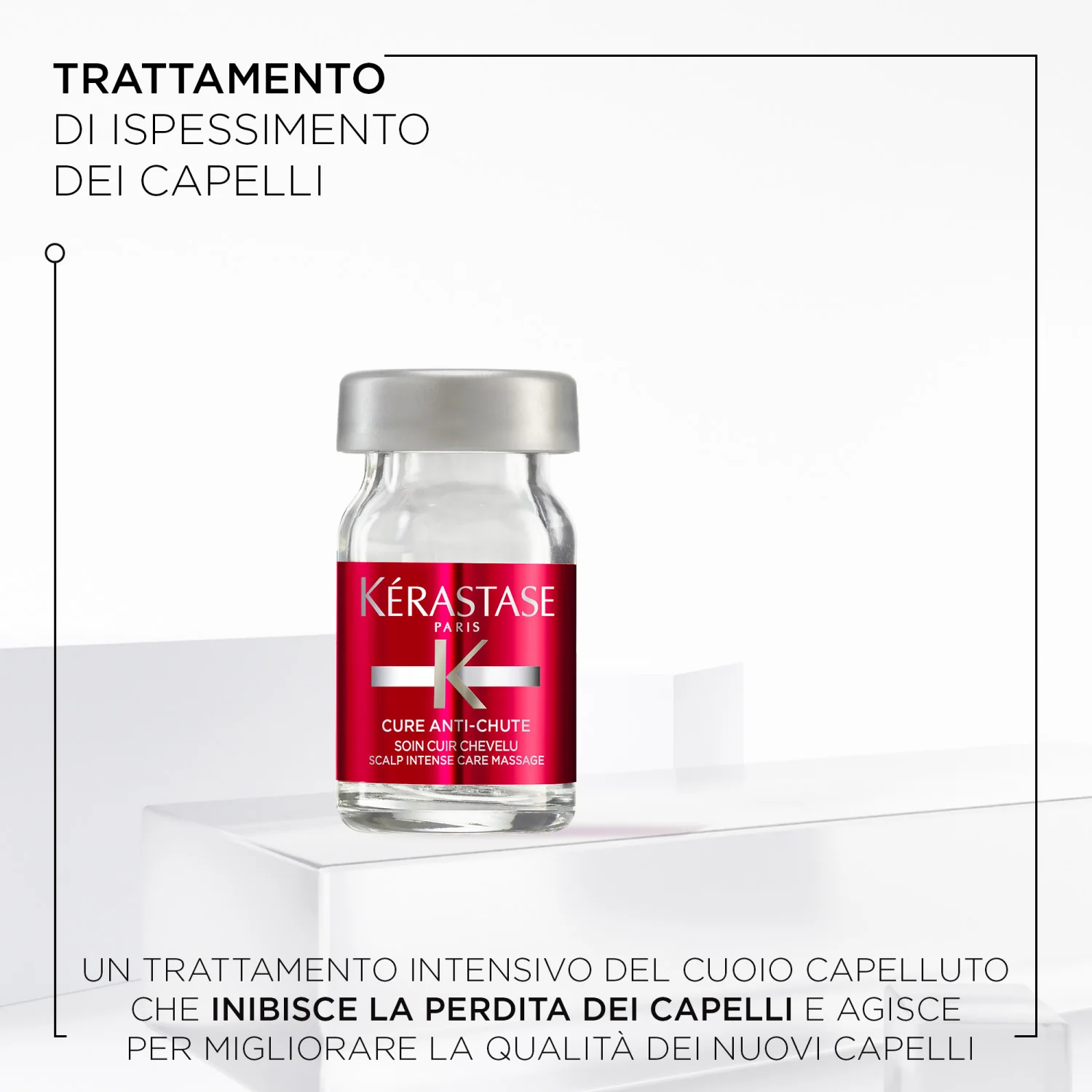 Spécifique Cure Anti-Chute Intensive - Trattamento Anticaduta Capelli, Trattamento Cuoio Capelluto