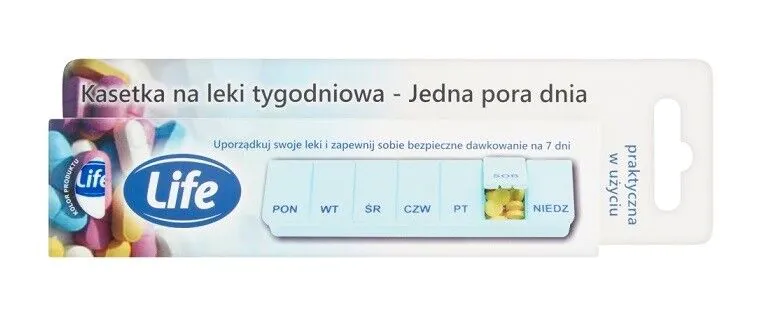 Life, Kasetka na leki tygodniowa, 1 pora dnia