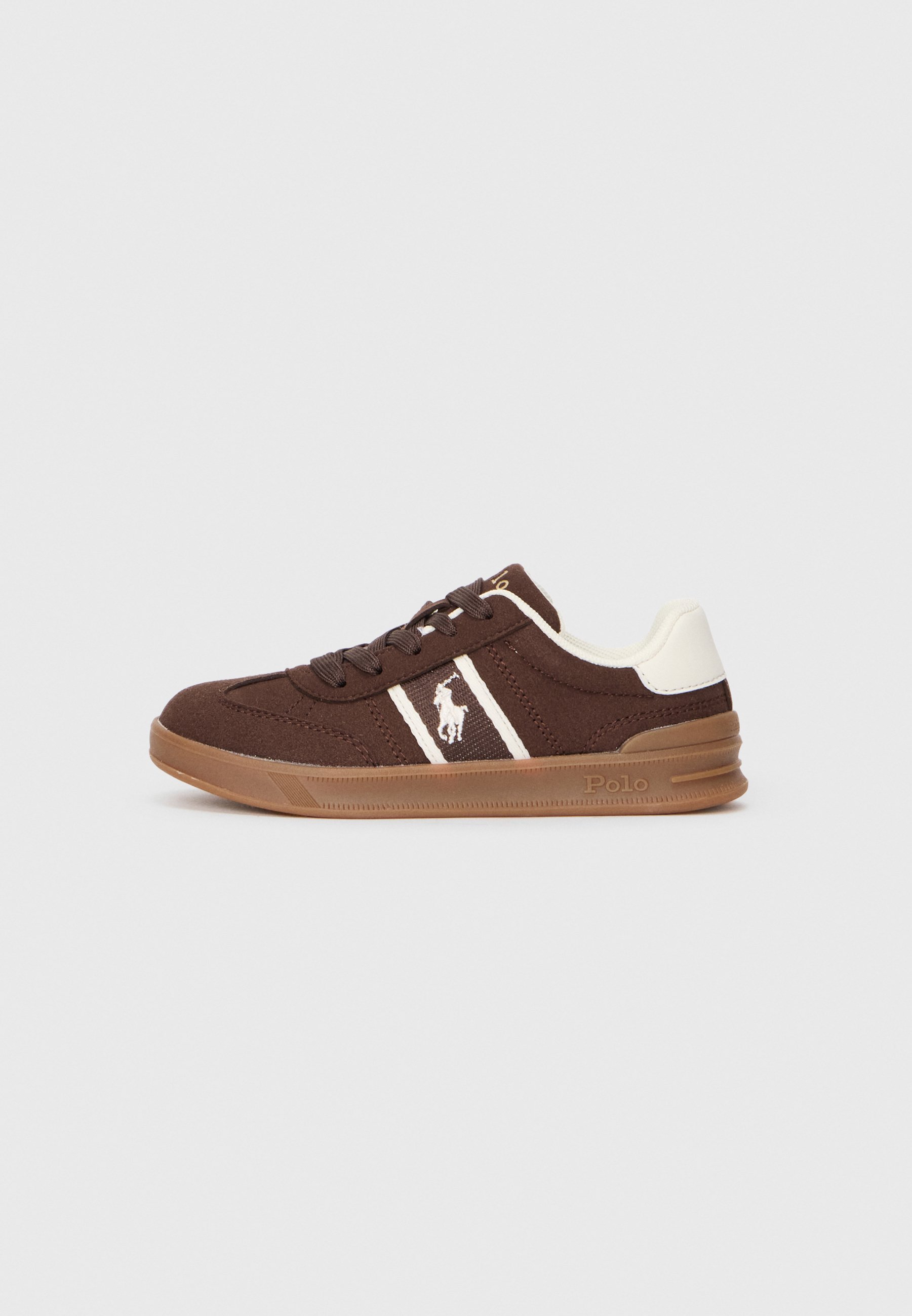 Polo Ralph Lauren HERITAGE COURT III UNISEX - Sneakers - bruin