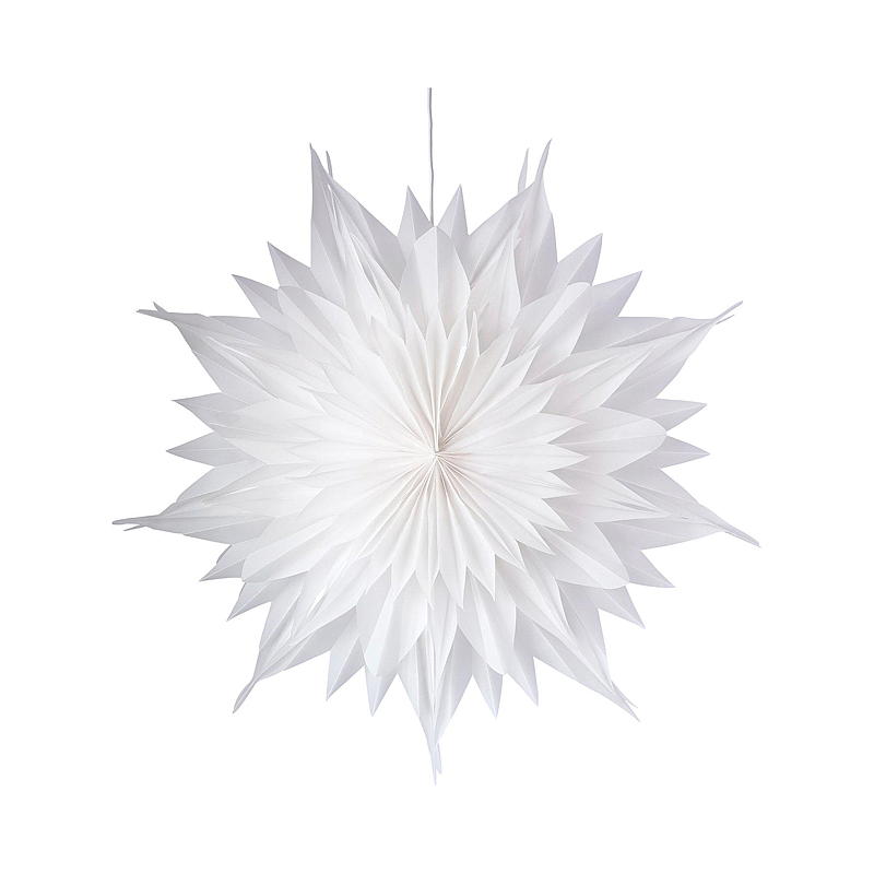 Leichter Weihnachtsstern (70 cm), Schneeflocke