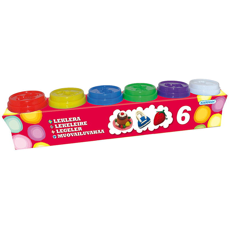 Paquete de 6 ceras para modelar, Legel