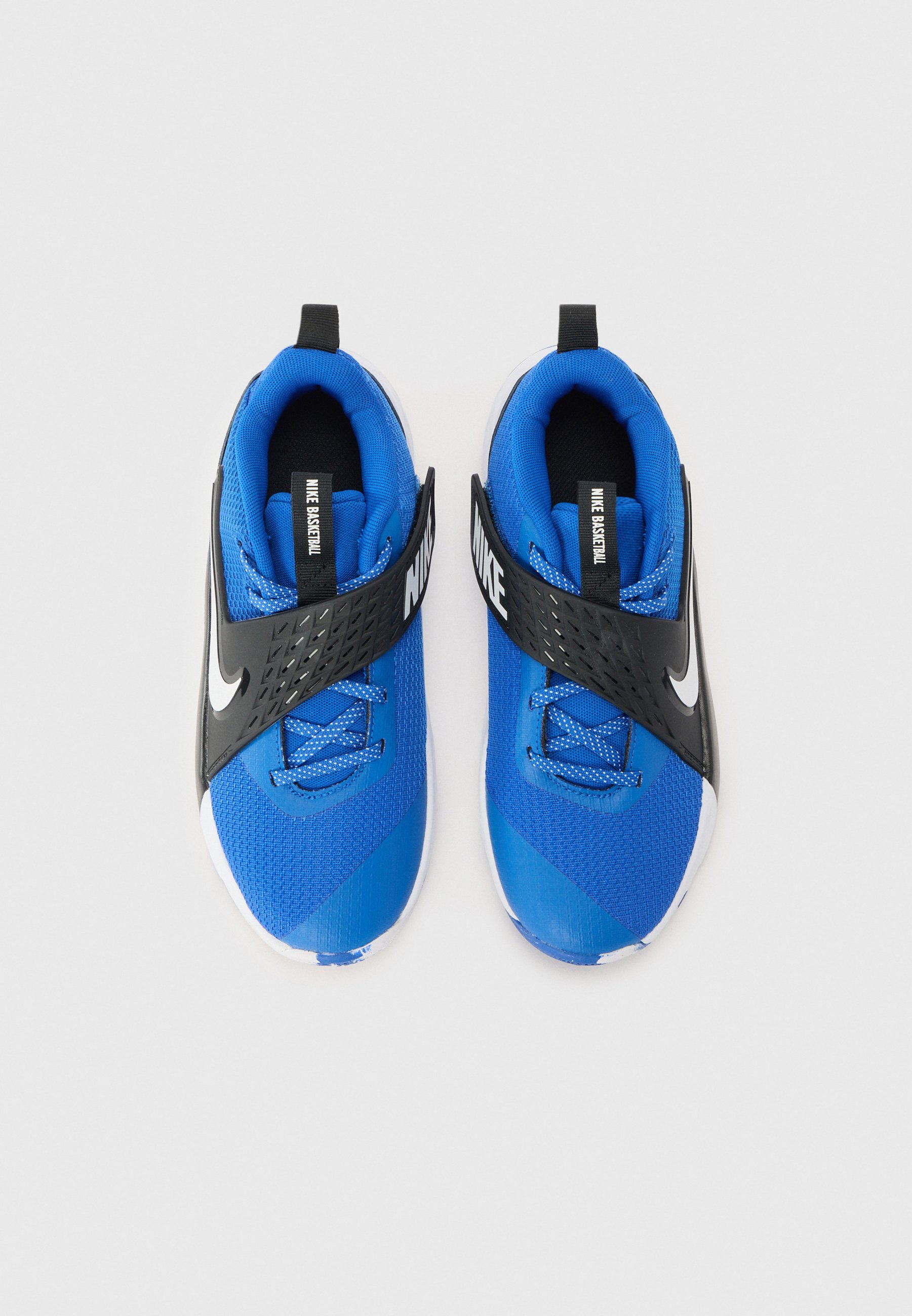 Nike Performance TEAM HUSTLE UNISEX - Basketbalschoenen - game royal/white/black