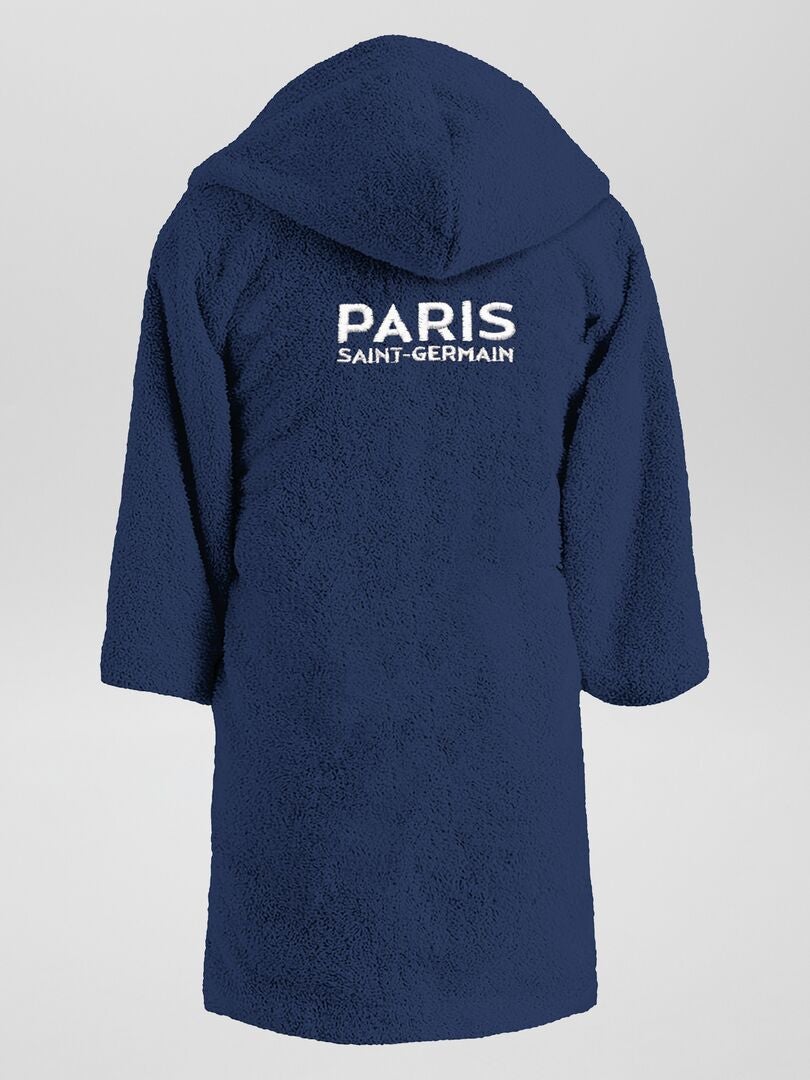 'PSG' bouclé badjas - BLAUW