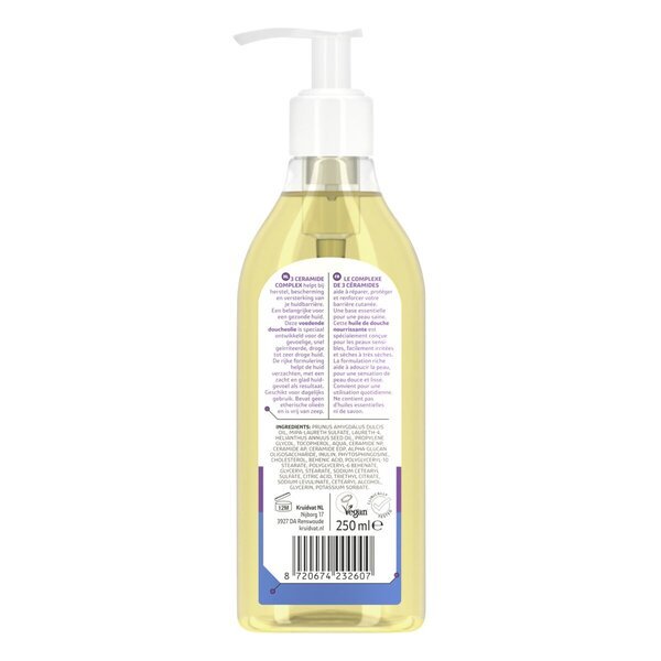 Sprchový olej Kruidvat Derma<br>250ml - Citlivá pokožka