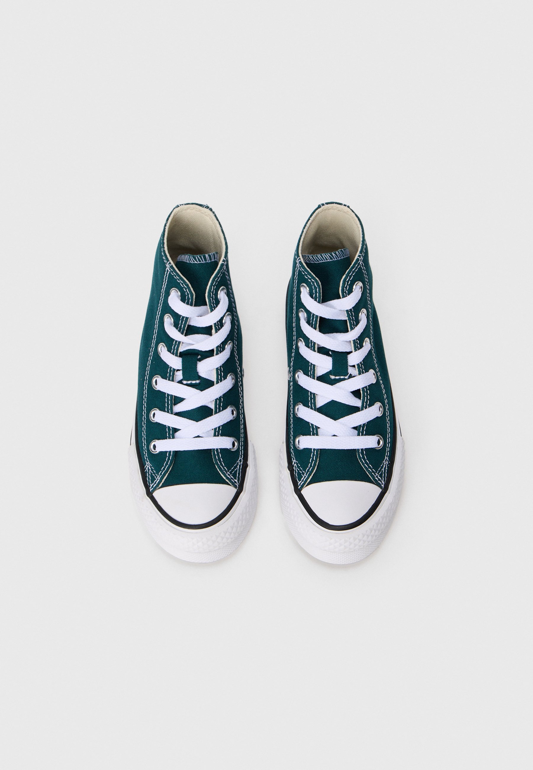 Converse CHUCK TAYLOR ALL STAR EVA LIFT UNISEX - Scarpe da ginnastica alte - grigio scuro/bianco/avorio naturale
