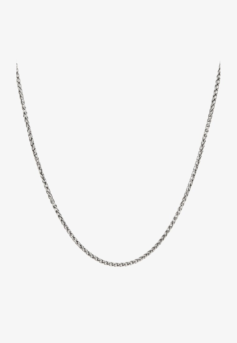 Icon merk ketting - zilverkleurig