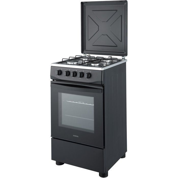 Gasfornuis - OCEANIC - OCEACG5055GB - 4 branders - 7700 W - Zwart