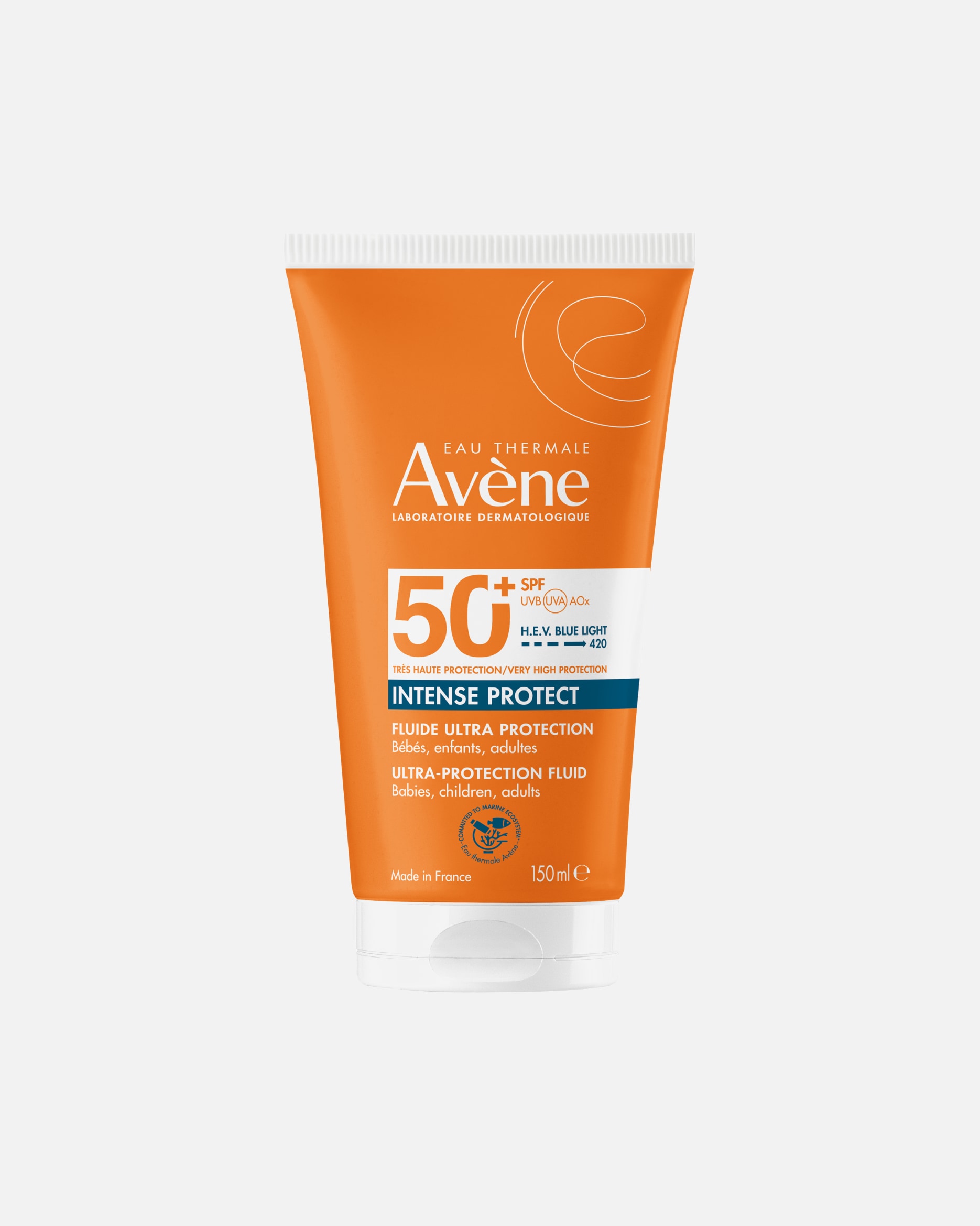 Avène Sunscreen Solaire Intense Protect SPF50+ - 150 ml