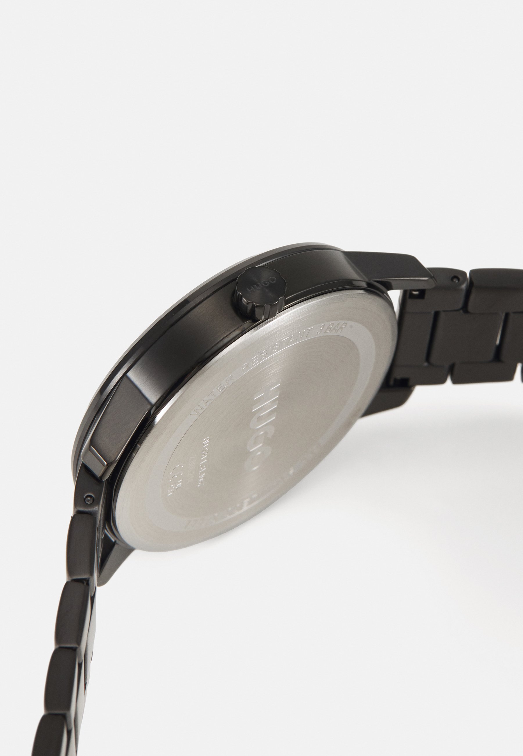 HUGO STAMP MULTI - Horloge - zwart