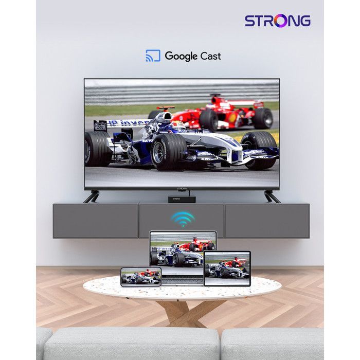 STRONG - LEAP-S3 - Streaming Box Google TV 4K - Chromecast - Wifi 5 - Bluetooth - Assistant Vocal Google - Dolby Atmos/Vision - HDR