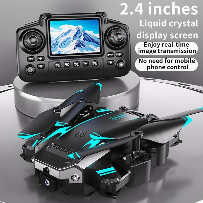 Professionel S6 drone, HD MAX gult dobbelt 8K kamera, optisk flow, 5G kontrolskærm, forhindringsundgåelse, quadcopter APRON