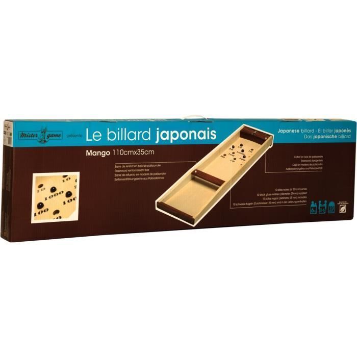 Mango Japans Biljart - ASMODEE - CARROM - 110 x 35 cm - 2 tot 6 spelers - 10 minuten